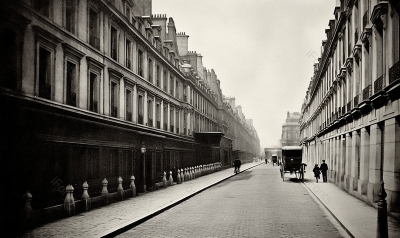 巴黎Rivoli大道法国第19世纪城市马路,高清,摄影图,摄影图片,图片大全,摄影图免费下载